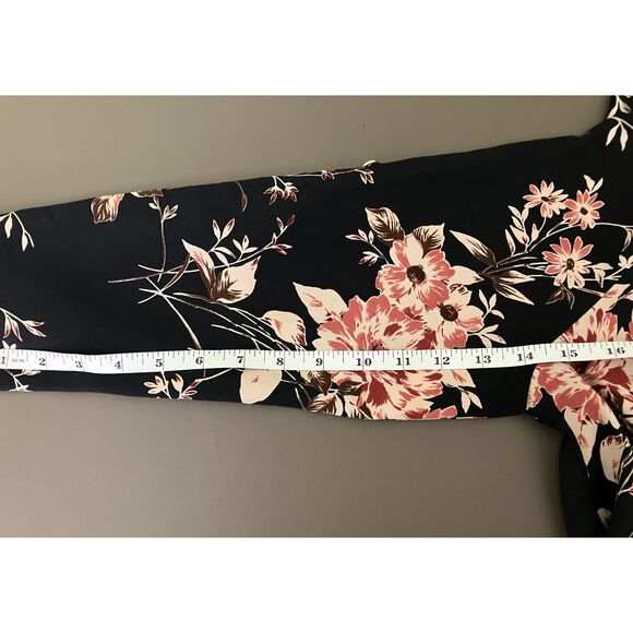 41 Hawthorn cropped sleeve floral shirt dress - Picture 9 of 10